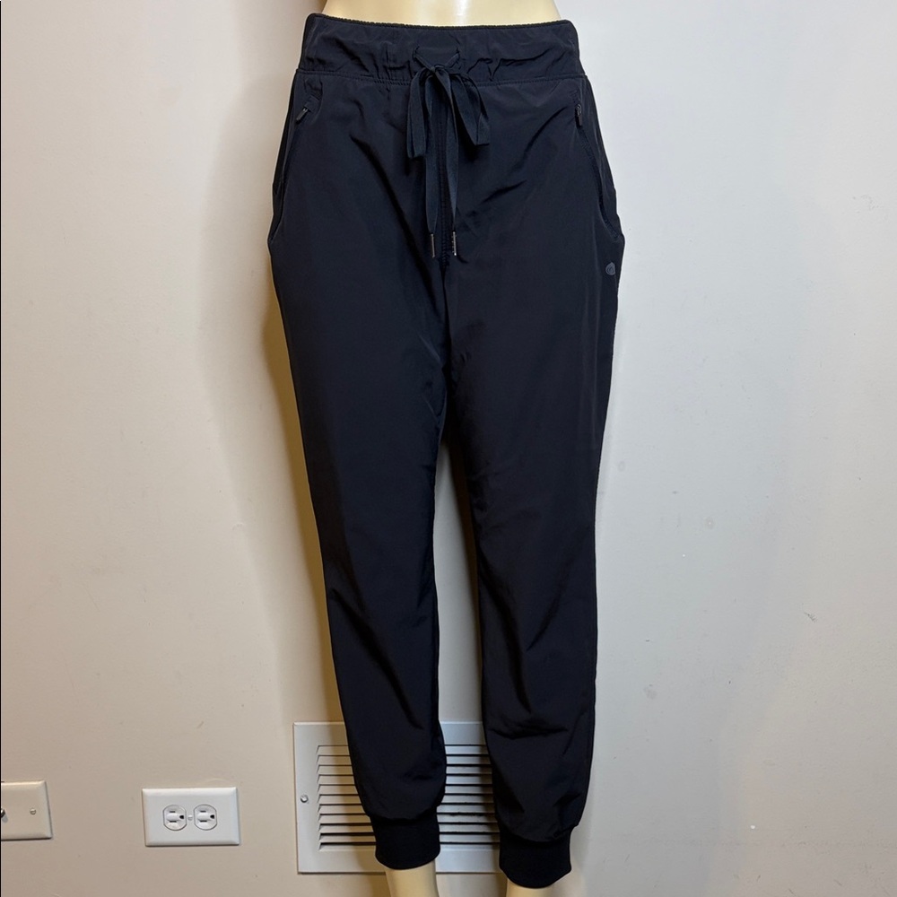 Apana Lightweight Black Jogger Pants Size M